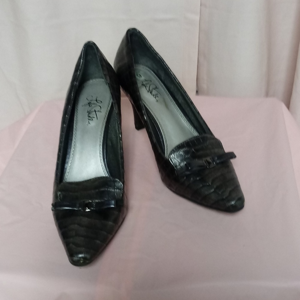 Life Stride Shoes #16342 Gun Metal Gray Color